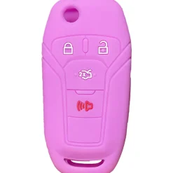 Silicone Key Fob Cover For Ford 4 Buttons Flipkey Remote
