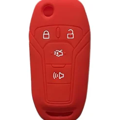 Silicone Key Fob Cover For Ford 4 Buttons Flipkey Remote