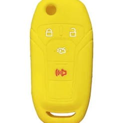 Silicone Key Fob Cover For Ford 4 Buttons Flipkey Remote