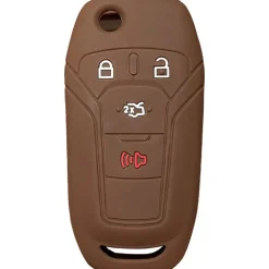Silicone Key Fob Cover For Ford 4 Buttons Flipkey Remote