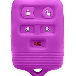 Silicone Key Fob Cover For Ford 5 Buttons Remote