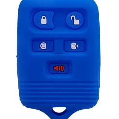Silicone Key Fob Cover For Ford 5 Buttons Remote