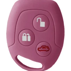 Silicone Key Fob Cover For Ford 3 Buttons Remote Head Key