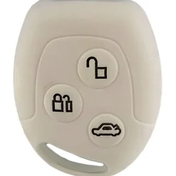 Silicone Key Fob Cover For Ford 3 Buttons Remote Head Key