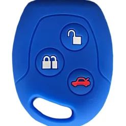 Silicone Key Fob Cover For Ford 3 Buttons Remote Head Key