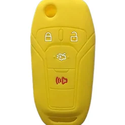 Silicone Key Fob Cover For Ford 4 Buttons Flipkey Remote