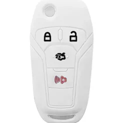 Silicone Key Fob Cover For Ford 4 Buttons Flipkey Remote