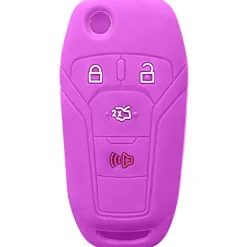 Silicone Key Fob Cover For Ford 4 Buttons Flipkey Remote