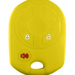 Silicone Key Fob Cover For Ford 3 Buttons Remote Head Key