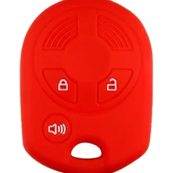 Silicone Key Fob Cover For Ford 3 Buttons Remote Head Key