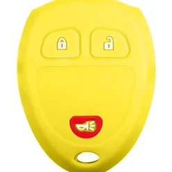 Silicone Key Fob Cover For GM 3 Buttons Remote