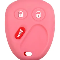 Silicone Key Fob Cover For GM 3 Buttons Remote