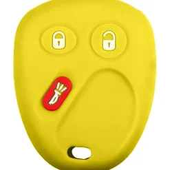 Silicone Key Fob Cover For GM 3 Buttons Remote