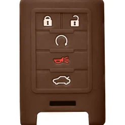 Silicone Key Fob Cover For GM 5 Buttons Smart Key Remote