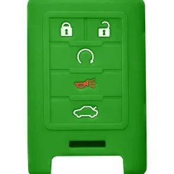 Silicone Key Fob Cover For GM 5 Buttons Smart Key Remote
