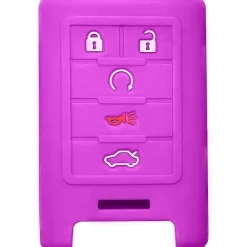 Silicone Key Fob Cover For GM 5 Buttons Smart Key Remote