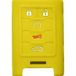 Silicone Key Fob Cover For GM 5 Buttons Smart Key Remote