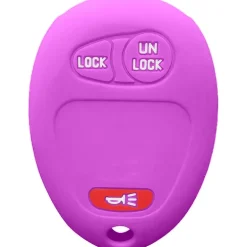 Silicone Key Fob Cover For GM 3 Buttons Regular Remote