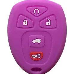 Silicone Key Fob Cover For GM 5 Buttons Regular Remote