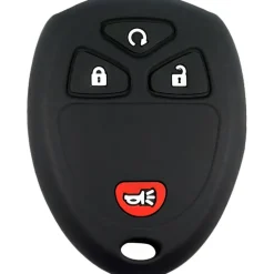 Silicone Key Fob Cover For GM 4 Buttons Remote