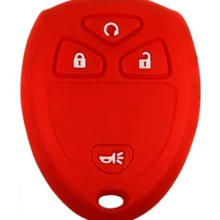 Silicone Key Fob Cover For GM 4 Buttons Remote