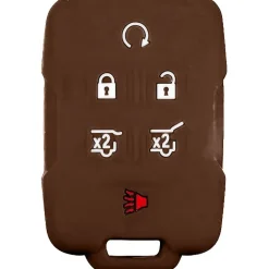 Silicone Key Fob Cover For GM 6 Buttons Remote