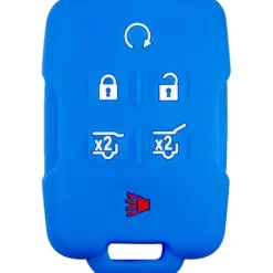 Silicone Key Fob Cover For GM 6 Buttons Remote