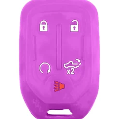 Silicone Key Fob Cover For GMC 5 Buttons Smart Key Remote