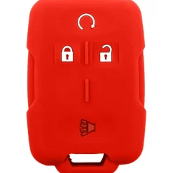 Silicone Key Fob Cover For GMC/Chevrolet 4 Buttons Regular Remote
