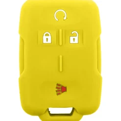 Silicone Key Fob Cover For GMC/Chevrolet 4 Buttons Regular Remote