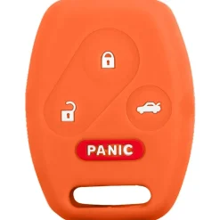 Silicone Key Fob Cover For Honda 4 Buttons Remote Head Key