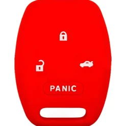 Silicone Key Fob Cover For Honda 4 Buttons Remote Head Key