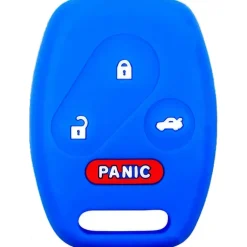Silicone Key Fob Cover For Honda 4 Buttons Remote Head Key
