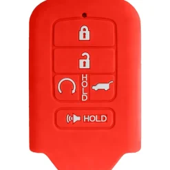 Silicone Key Fob Cover For Honda 5 Buttons Smart Key Fob