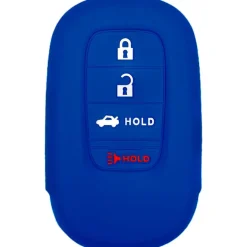 Silicone Key Fob Cover For Honda 4 Buttons Smart Key Remote