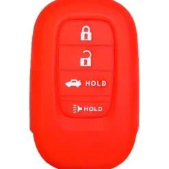 Silicone Key Fob Cover For Honda 4 Buttons Smart Key Remote
