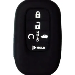 Silicone Key Fob Cover For Honda 5 Buttons Smart Key Remote