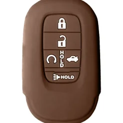 Silicone Key Fob Cover For Honda 5 Buttons Smart Key Remote