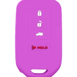 Silicone Key Fob Cover For Honda/Acura 3 Buttons Smart Key Fob