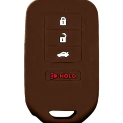 Silicone Key Fob Cover For Honda/Acura 3 Buttons Smart Key Fob