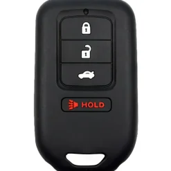 Silicone Key Fob Cover For Honda/Acura 3 Buttons Smart Key Fob