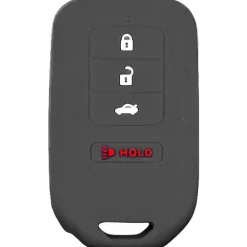 Silicone Key Fob Cover For Honda/Acura 3 Buttons Smart Key Fob
