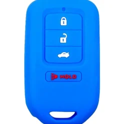 Silicone Key Fob Cover For Honda/Acura 3 Buttons Smart Key Fob