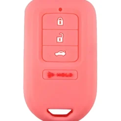 Silicone Key Fob Cover For Honda/Acura 3 Buttons Smart Key Fob