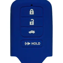 Silicone Key Fob Cover For Honda 4 Buttons Smart Key Remote