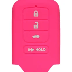 Silicone Key Fob Cover For Honda 4 Buttons Smart Key Remote