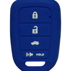 Silicone Key Fob Cover For Honda 4 Buttons Remote Head Key