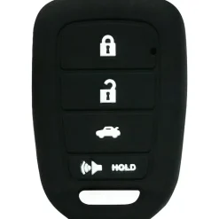 Silicone Key Fob Cover For Honda 4 Buttons Remote Head Key
