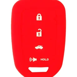 Silicone Key Fob Cover For Honda 4 Buttons Remote Head Key