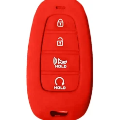 Silicone Key Fob Cover For Hyundai 4 Buttons Smart Key Remote